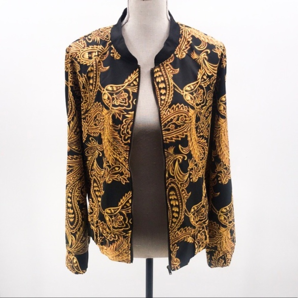 Sparkle and Fade Lightweight Bomber Jacket - NWOT